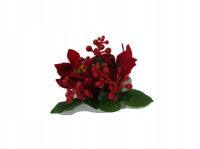 DEKORACJA ŚWIECY STROIK NA ŚWIECZKĘ