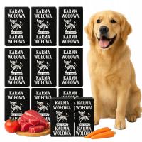 ЗАМОРОЖЕННОЕ МЯСО ДЛЯ СОБАК БЕЗ КОСТЕЙ ГОВЯЖИЙ БАРФ 100% 10 КГ ГОВЯДИНА СВЕЖАЯ