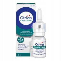 Otrivin Katar i Zatoki, 1 mg/ml, aerozol do nosa, 10 ml, butelka