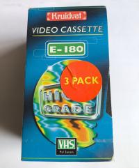 Kaseta VHS Kruidvat E-180