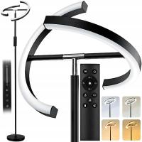 СВЕТОДИОДНЫЙ НАПОЛЬНЫЙ СВЕТИЛЬНИК СОВРЕМЕННЫЙ СЕНСОРНЫЙ РЕГУЛИРУЕМЫЙ ВРАЩАЮЩИЙСЯ 360