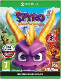 SPYRO REIGNITED TRILOGY - 3 GRY - Xbox ONE / SERIES X - Płyta - Dubbing PL