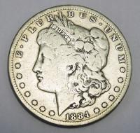 USA dollar 1884s Morgan