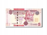 Banknot, Libia, 5 Dinars, 2011, Undated, KM:72, UN