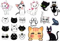 Временные Татуировки Для Детей Кошки Котята
