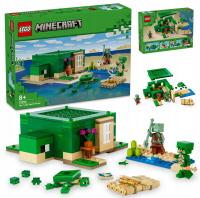 LEGO Minecraft 21254 черепаха пляжный домик подарок