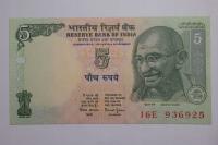 5 Rupii, Indie, X7076