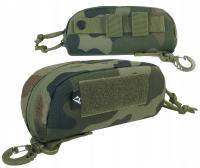 Футляр для очков с жестким карманом MOLLE DOMINATOR с камуфляжным карабином wz.93