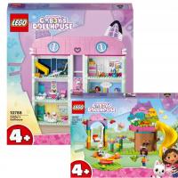 LEGO KOCI DOMEK GABI MAGICZNY DOM GABINY ŁAKOTEK 10788 + LEGO 10787 ZESTAW