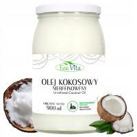 Кокосовое масло нерафинированное холодного отжима 900 мл для жарки овощей