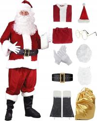 STRÓJ MIKOŁAJA GWIAZDORA PRZEBRANIE ŚW MIKOŁAJ