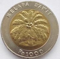 1000 рупий 1996 Монетный Двор (UNC)