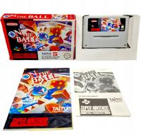 Gra On The Ball SNES / Nintendo SNES / box / komplet / pudełko / Unikat