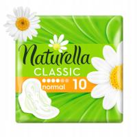 Naturella CLASSIC Normal Podpaski ze skrzydełkami 10 sztuk Rumianek Chłonne