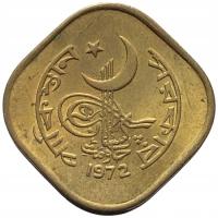 49909. Pakistan - 5 pajs - 1972r.