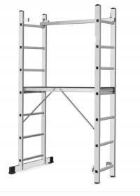 Rusztowanie drabinowe 2x7 domowe promocja podest