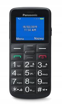Panasonic KX - Tu110 телефон для пожилых SOS черный