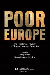 POOR EUROPE. THE PROBLEM OF POVERTY IN CHOSEN...