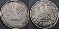 Meksyk 1 peso 1898r. KM 409 - srebro 27,073 grama