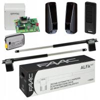FAAC Alfa Automat napęd do bramy dwuskrzydłowej rozwiernej+ pilot FDS