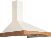 Okap VDB Inka 60 kominowy beżowy/brązowy halogenowy 186 m³/h klasa D