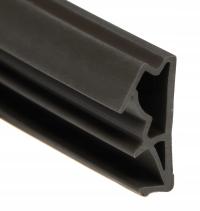 USZCZELKA USZCZELKI DO DRZWI DREWNIANE CIEMNY BRĄZ 1mb