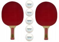 Набор для настольного тенниса DERBY 2 Рак 5 мячей!