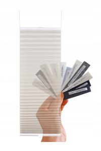 PLISY TRANSPARENTNE plisa PRZEZIERNA próbki