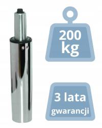 Siłownik 225 chrom, HEVY DUTY do 200 kg! 3 lata gwarancji!