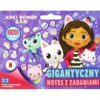 KOCI DOMEK GABI GIGANTYCZNY NOTES Z ZADANIAMI