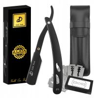 Brzytwa Do Golenia Brody Szawetka Zestaw Żyletki+Etui Fryzjerska Barberska