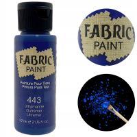 Краска для одежды из светлых и темных тканей синий Aureuo 59 мл синий
