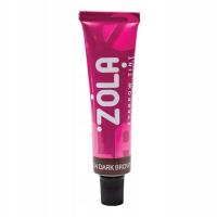 ZOLA-краска для бровей Dark Brown, 15 мл