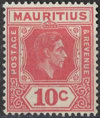 Mauritius - osobowości** (1938) SW 222