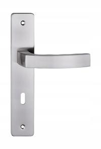 РУЧКА ДВЕРИ МОНДО 72ММ ДЛЯ КЛЮЧЕВОГО ЦВЕТА НИКЕЛЯ