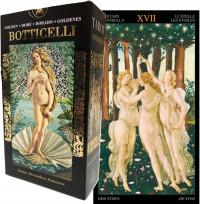 KARTY DO GRY TAROTA ZESTAW KLASYCZNYCH KART GOLDEN BOTTICELLI TAROT