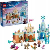 LEGO Disney 43278 Miniaturowy zamek w Arendelle i lodowy pałac Elzy