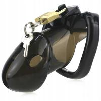 Клетка для пениса мужской пояс верности рукав черный FOPS секс-игрушки