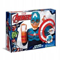 Avengers Marvel Capitan America - pokoloruj