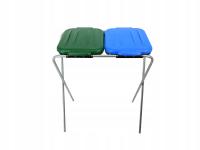 Стенд рамка на 2 МЕШКИ для сегрегации мусора