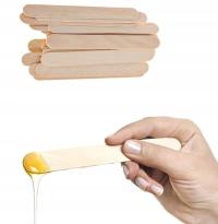 ДЕРЕВЯННЫЕ ШПАТЕЛИ ДЛЯ ДЕПИЛЯЦИИ ВОСКОВЫЕ ПАЛОЧКИ 100 ШТ