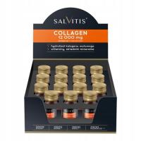 Kolagen do picia Salvitis Collagen 30ml x15 szt, włosy skóra, uroda 12000mg