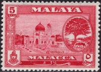 Malaya/Malacca 5 c.czysty **