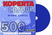 KOPERTY na płyty CD DVD z nadrukiem LOGO 500 sztuk