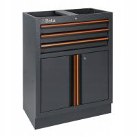 Moduł stały 3 szuflady i 2-drzwiowa szafka systemu C45PRO, 4500/C45PRO/M3A