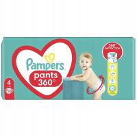 PAMPERS PANTS PIELUCHOMAJTKI PIELUCHY DLA DZIECI ROZ. 4 (9-15KG) 52SZT