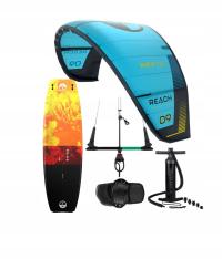 ZESTAW KITESURFINGOWY NORTH 9M2 REACH+NAVIGATOR+PRIME+PADY