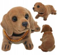 СОБАЧКА КИВАЕТ В МАШИНУ СУВЕНИРЫ ПНР СОБАЧКА В МАШИНУ ЛЕТО