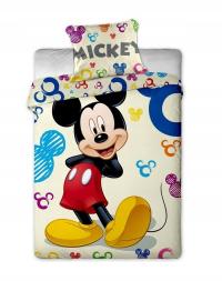 POŚCIEL dziecięca bawełniana MYSZKA MICKEY Miki 140x200