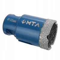 Алмазное сверло MTA 35 мм, кольцевая пила M14 для керамогранита, глазури, прочный